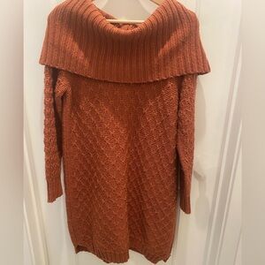 Anthropologie Sparrow sweater dress size LP